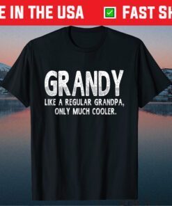 Grandy Definition Like Regular Grandpa Only Cooler Classic T-Shirt