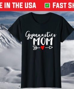 Gymnastics Mom heart T-Shirt