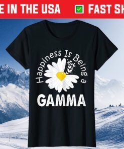 Happiness Is Being A Gamma Costume Daisy Flower Unisex T-Shirt