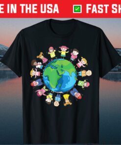 Happy Earth Day Children Around the World Classic T-Shirt