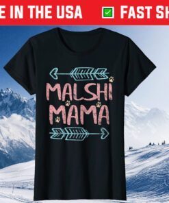 Mal-shi Lover Owner Malt-tzu Dog Mom Malshi Mama Classic T-Shirt