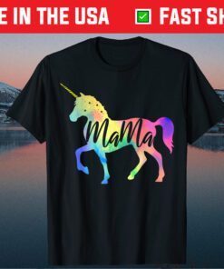 Mama Unicorn Cute Mother's Day Classic T-Shirt