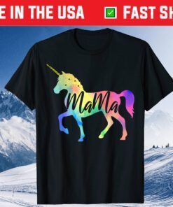 Mama Unicorn Cute Mother's Day Classic T-Shirt