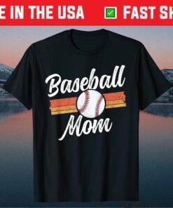 Mom Baseball Shirt Mother's Day Gift For Her Mama School Classic T-Shirt