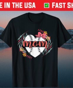 Mom Baseball Shirts For Women Baller Mother's Day Classic T-Shirt