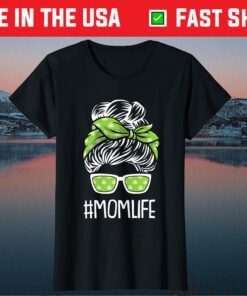 Mom-Life Mothers-Day Weed Marijuana Cannabis Pot-head Stoner Gift T-Shirt