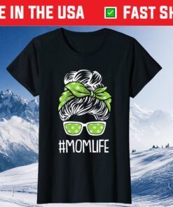 Mom-Life Mothers-Day Weed Marijuana Cannabis Pot-head Stoner Gift T-Shirt