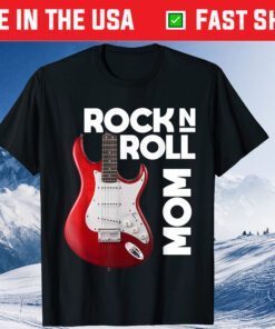 Mom Love Rock n Roll Funny Mother's Day Gift T-Shirt