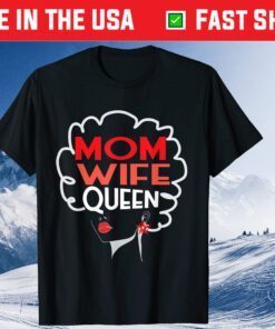Mom Wife Queen Black African American Mothers Day Classic T-Shirt