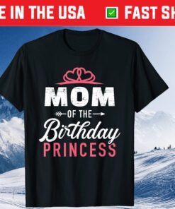Mom of the birthday princess girl Classic T-Shirt