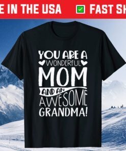 Mothers Day Grandma Mother in Law Us 2021 T-Shirt