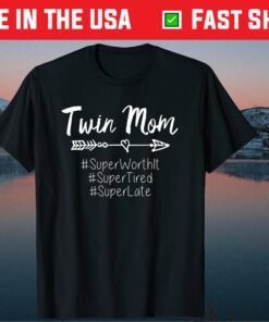 Mother's Day Mama Sayings Raising Twin Mom Classic Shirt