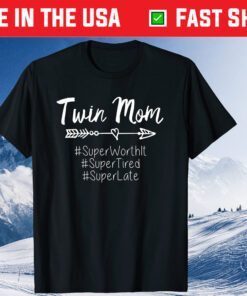 Mother's Day Mama Sayings Raising Twin Mom Classic Shirt