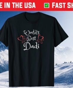 Mother's Day Shirt World's Best Dadi Grandmother Classic T-Shirt