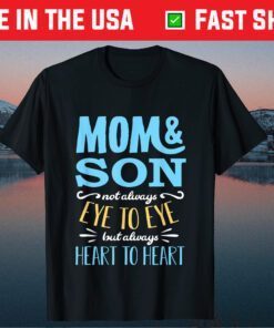 Mothers Day Shirt from Son for Mom Partnerlook Mom and Son Classic T-Shirt