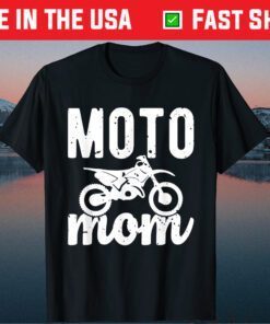 Moto Mom Motocross Dirt Bike Mother's Day Classic T-Shirt