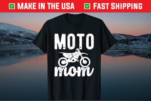 Moto Mom Motocross Dirt Bike Mother's Day Classic T-Shirt