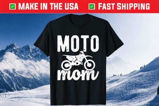 Moto Mom Motocross Dirt Bike Mother's Day Classic T-Shirt