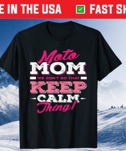 Moto Mom Motocross Dirt Bike Mother's Day Us 2021 T-Shirt