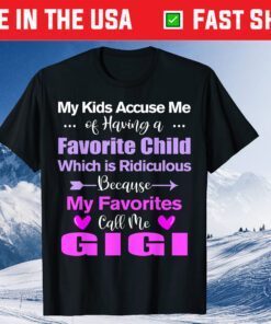 My Favorite Call Me Gigi Mother's day Classic T-Shirt