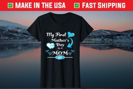 My First Mother's Day As Mom 2019 New Mom Cute Classic T-Shirt