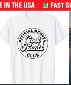 Official Member Cool Aunts Club Auntie Aunt Mother's Day T-Shirt