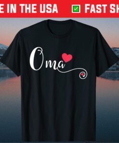 Oma Grandma Funny Birthday Mother Day Classic T-Shirt