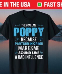 POPPY Grandpa Fathers Day Classic T-Shirt