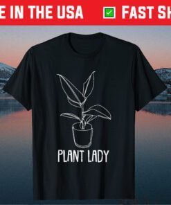 Plant Lady Mom Florist Garden-er Gardening Mama Mommy Mother Us 2021 T-Shirt