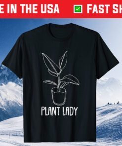 Plant Lady Mom Florist Garden-er Gardening Mama Mommy Mother Us 2021 T-Shirt