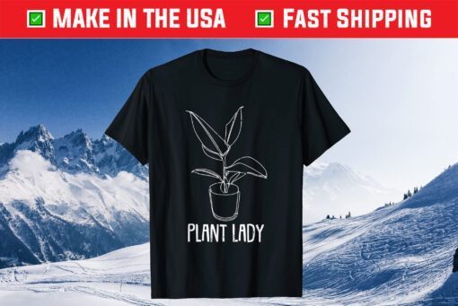 Plant Lady Mom Florist Garden-er Gardening Mama Mommy Mother Us 2021 T-Shirt