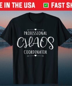 Professional Chaos Coordinator Funny Mom Mother's Day Gift Tshirt