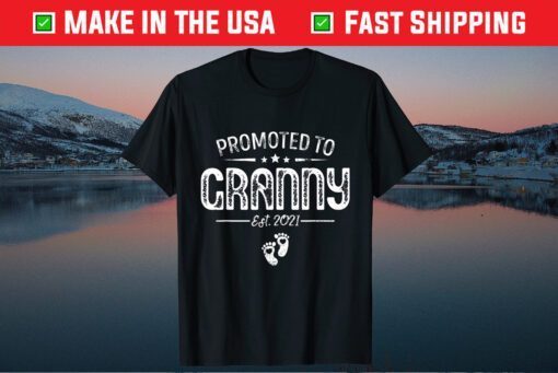 Promoted To Granny Est 2021 Mother's Day T-Shirt