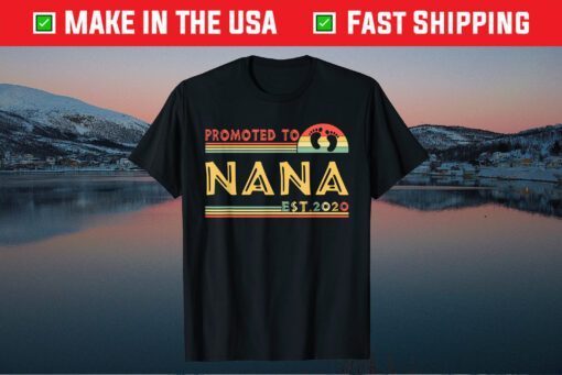 Promoted To Nana est 2020 Mothers Day Classic T-Shirt