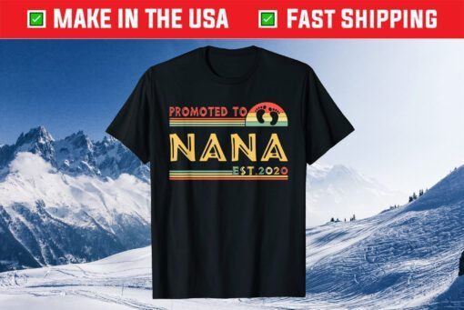 Promoted To Nana est 2020 Mothers Day Classic T-ShirtPromoted To Nana est 2020 Mothers Day Classic T-Shirt