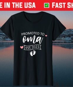 Promoted to Oma Est 2021 Shirt Mother's day new Mom Classic T-Shirt