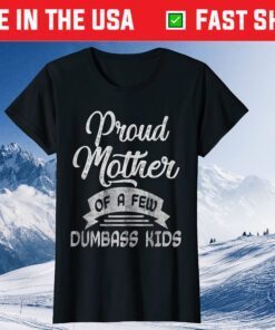 Proud Mother of a few Dumbass Kids T Shirt Mother's Day Mom T-Shirt