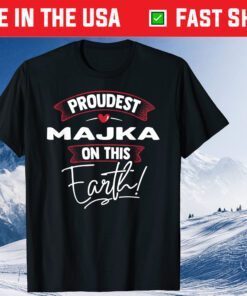 Proudest Majka On This Earth Mothers Day Classic Tshirt
