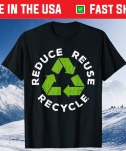 Reduce Reuse Recycle T-Shirt Earth Day 2021 T-Shirt