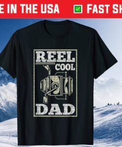 Reel Cool Dad - Fishing Daddy Father's Day Us 2021 T-Shirt