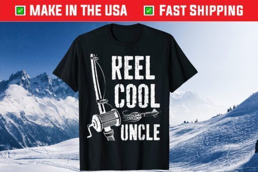 Reel Cool Uncle Fishing Father's Day T-Shirt