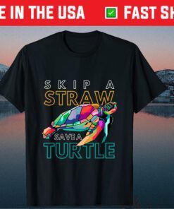 Sea Turtle Earth Day Gift Environmental Awareness Turtle Gift T-Shirt