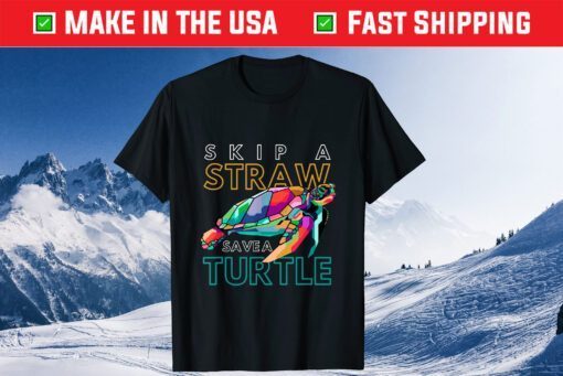 Sea Turtle Earth Day Gift Environmental Awareness Turtle Gift T-Shirt