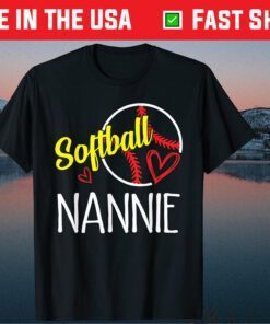 Softball Nannie Mothers Day Classic T-Shirt