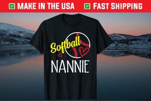 Softball Nannie Mothers Day Classic T-Shirt