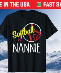 Softball Nannie Mothers Day Classic T-Shirt