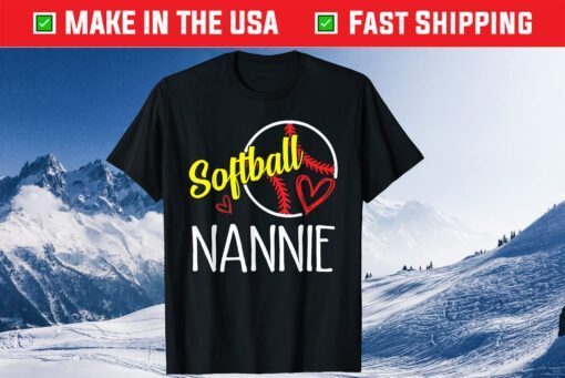 Softball Nannie Mothers Day Classic T-Shirt