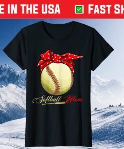 Softball Player Mom Tee Mother's Day Classic T-Shirt