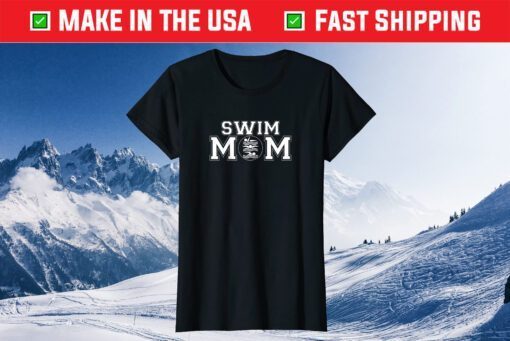 Swim Mom Meet Day Mother's Swimming Classic T-Shirt