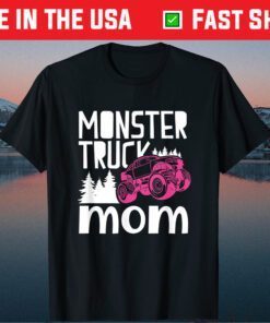 Vintage Monster Truck Mom Truckers Retro Mother Gift T-Shirt